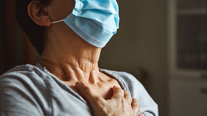 Telediario 1 - Las secuelas del COVID-19 con la variante ómicron