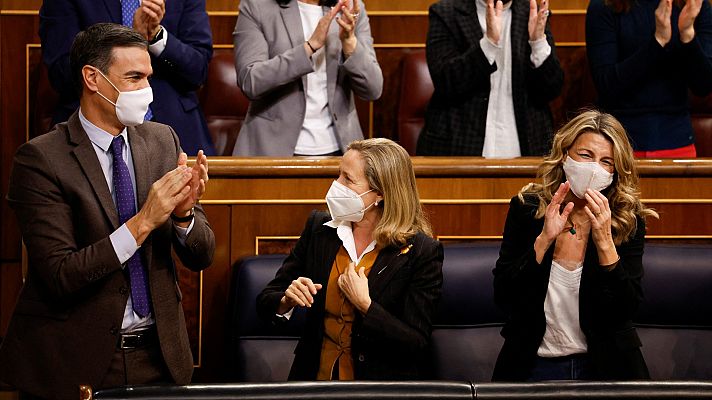 La tarde en 24h - El Gobierno salva por un voto la reforma laboral con el apoyo de Cs y sin el bloque de investidura