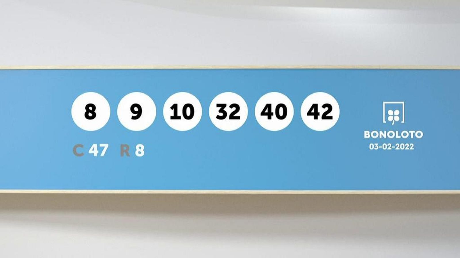 Sorteo de la Lotería Bonoloto del  03/02/2022 - Ver ahora