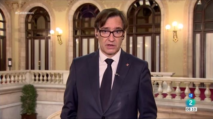 Cafè d'idees - Salvador Illa: "ERC no ha sabut estar a l'alçada amb la refo