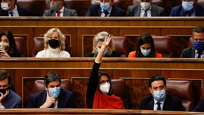 Telediario 1 - ¿Cómo funciona el voto telemático en el Congreso de los Diputados?
