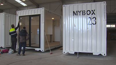 Casas fabricadas en Ourense para os realoxos da Palma