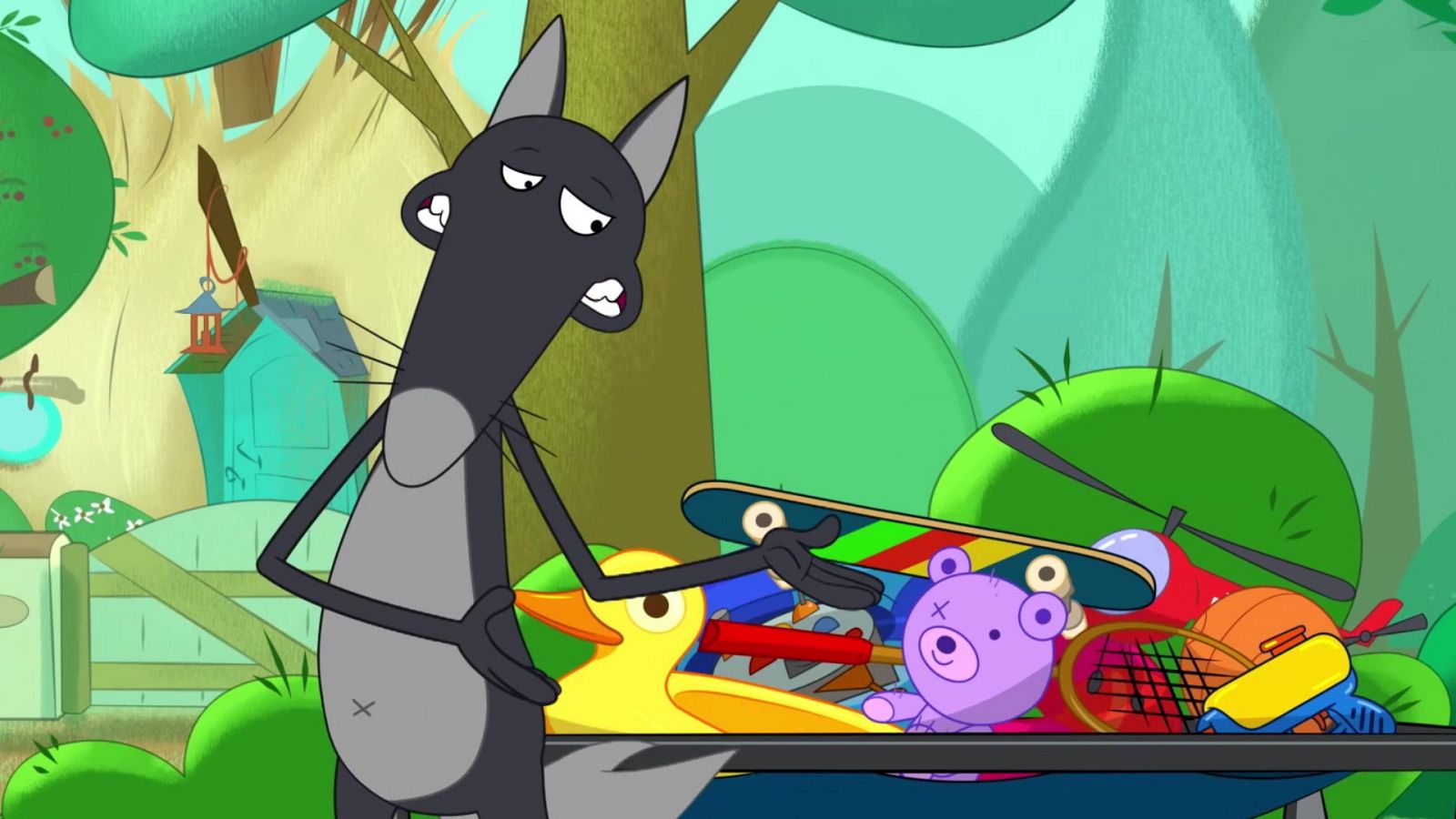 El lobo que no quería divertirse más - Lobo | Ver