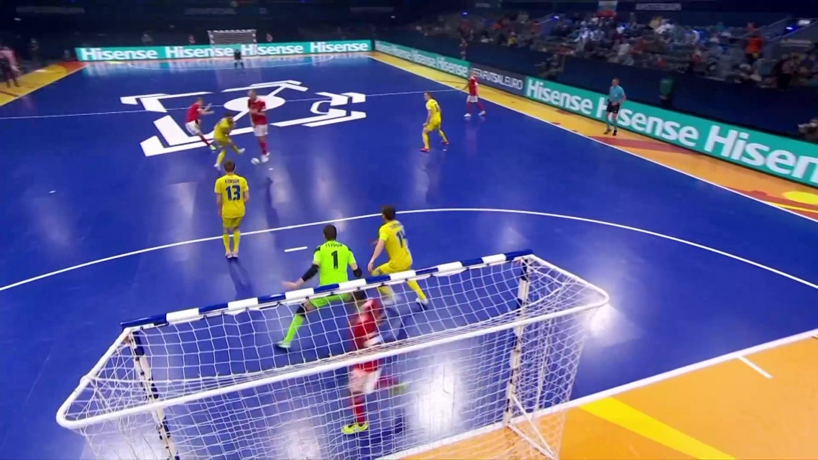 Fútbol Sala - Campeonato de Europa, 1ª Semifinal: Ucrania - Rusia - ver ahora