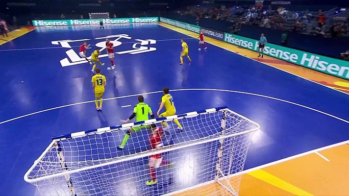 Fútbol Sala - Campeonato de Europa, 1ª Semifinal: Ucrania - Rusia