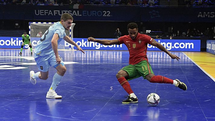 Fútbol Sala - Campenato de Europa, 2ª Semifinal: Portugal - España
