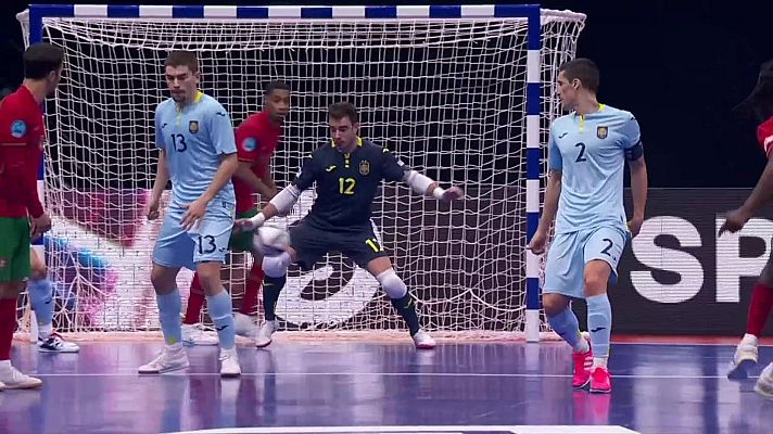 Fútbol Sala - Campeonato de Europa. Resumen de la 2ª Semifinal