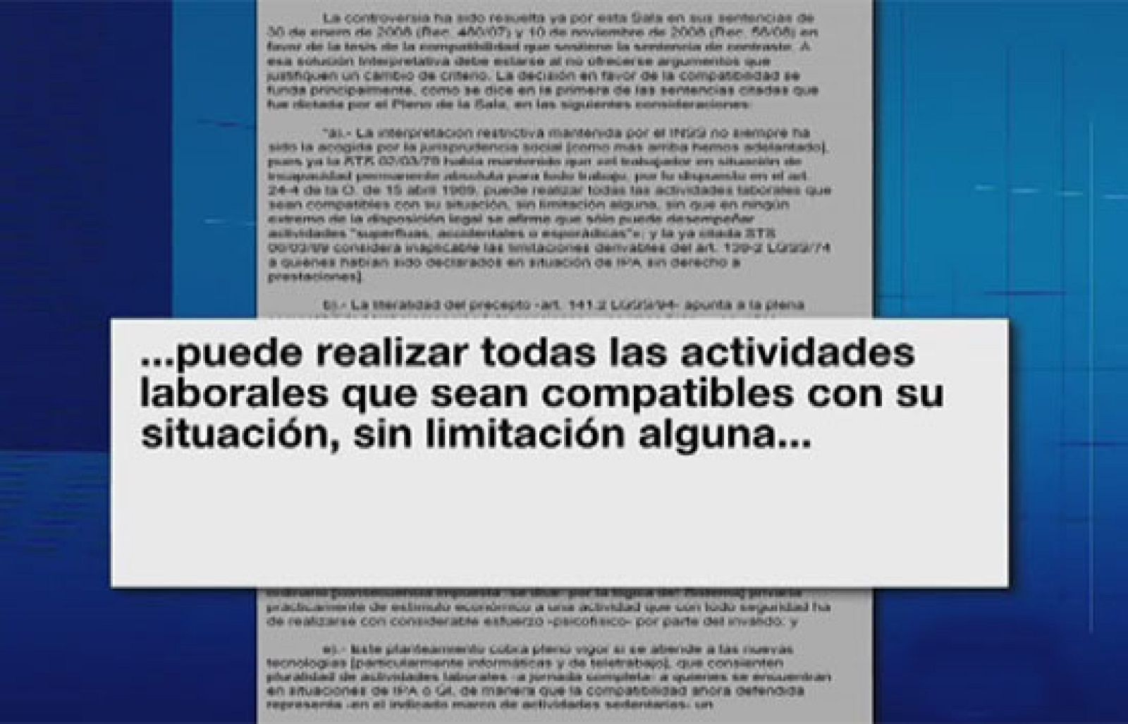 Cobrar una pensión por invalidez y trabajar es compatible | Ver
