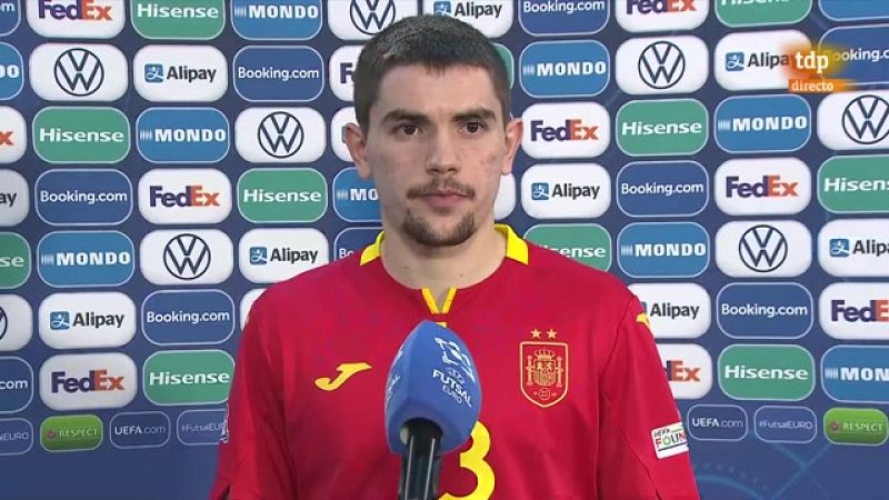 Europeo fútbol sala 2022 | Mellado: "Tenemos mucho que demostrar"