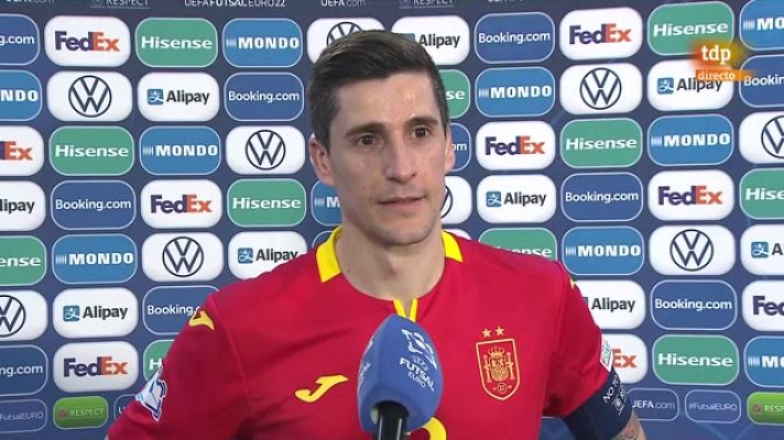 Fútbol Sala - Europeo fútbol sala 2022 | Ortiz: "Ha sido un orgullo"