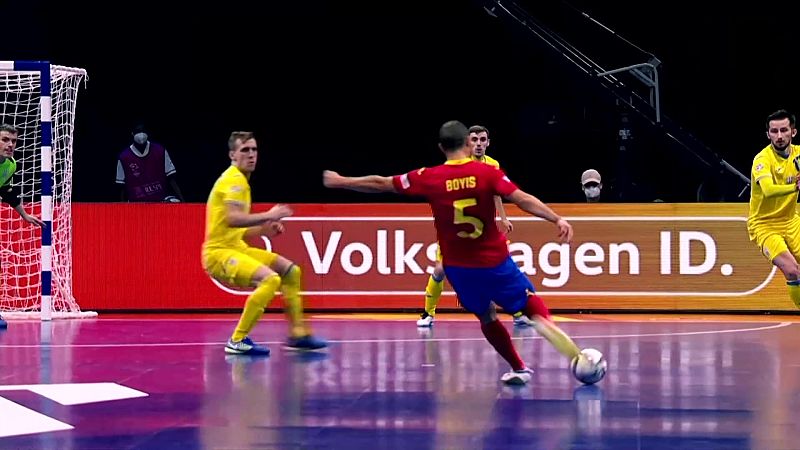 Fútbol Sala - Campeonato de Europa. 3º y 4º puesto: Ucrania - España - ver ahora