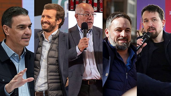 Telediario Fin de Semana - Los partidos se vuelcan en el último domingo de campaña