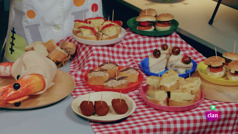 RETO - Creatividad y pintxos de cocina - Aprendemos en Clan | Ver