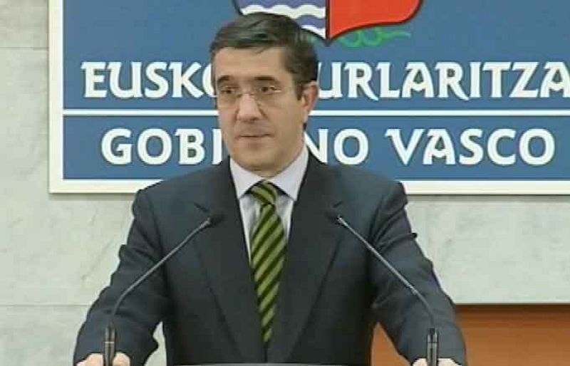 El Gobierno vasco satisfecho por las detenciones de la cúpula de Segi.