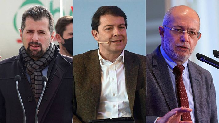 Telediario 1 - El CIS aviva la campaña electoral en Castilla y León al proyectar un escenario sin mayorías claras