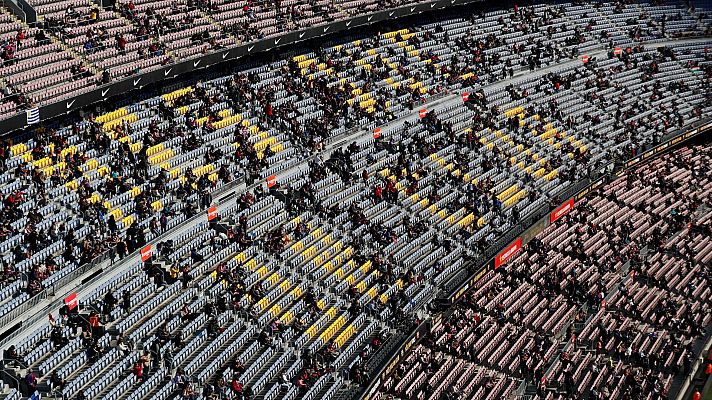 Aumenta el aforo en los estadios por caer la incidencia por covid | Ver