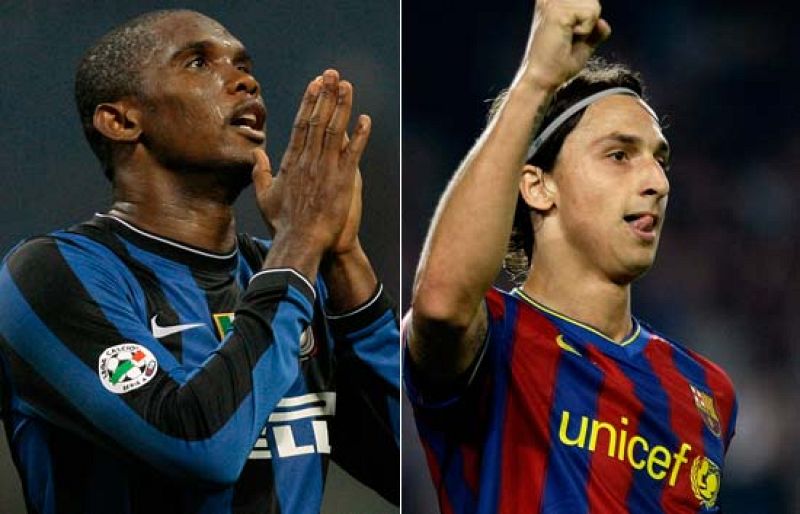 Eto'o vuelve para derrotar a Ibra - Champions League | Ver