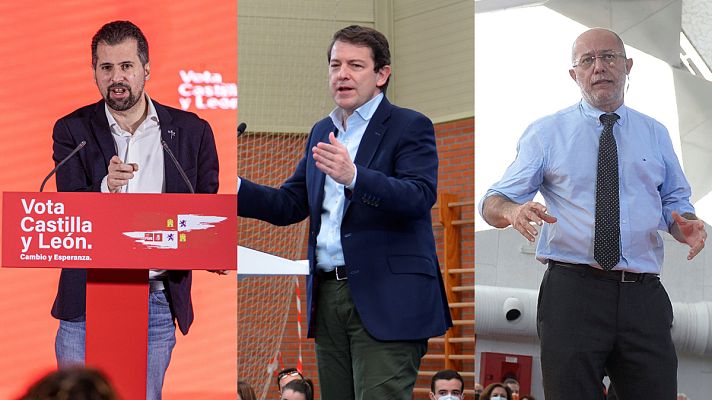 Telediario 2 - El CIS aviva la campaña sin una mayoría clara y los candidatos se lanzan a por los indecisos