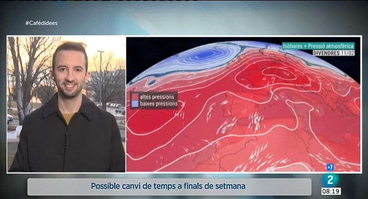 El temps - Dimarts assolellat, agradable i amb núvols baixos costaners