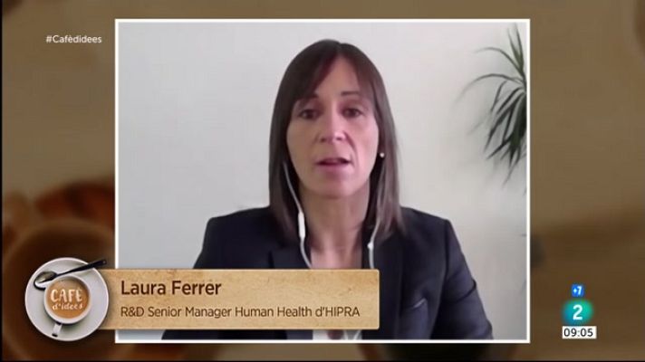 Cafè d'idees - Hipra espera l'autorització de la vacuna al maig