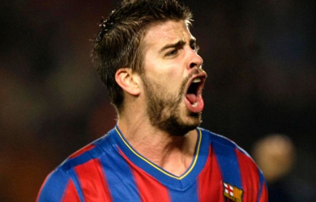 Champions League - Piqué adelanta al Barça (1-0)