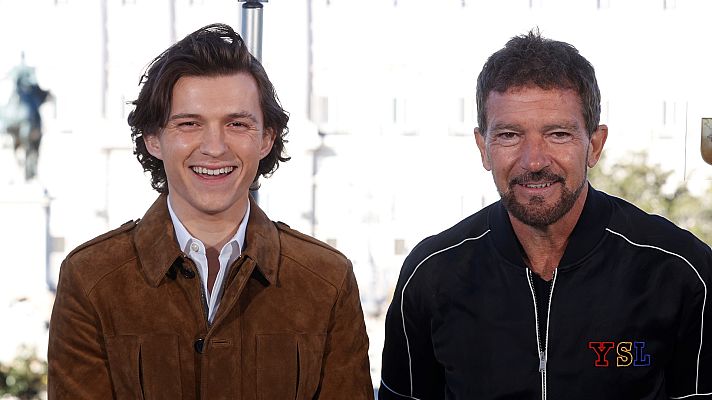 Telediario 1 - 'Uncharted', el videojuego que llega al cine interpretado por Tom Holland y Antonio Banderas