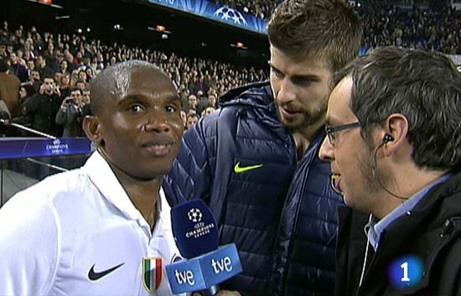 Eto'o: 'Espero que nos veamos en la final' | Ver