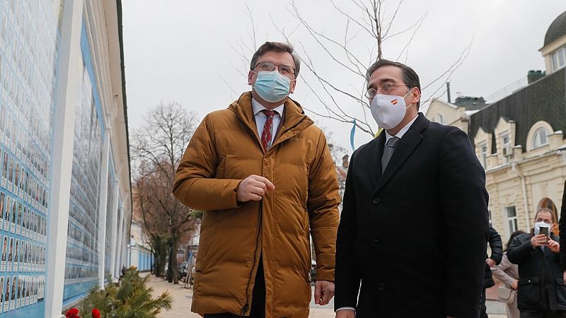 Albares en Ucrania: "Es el momento de la diplomacia" - Ver ahora