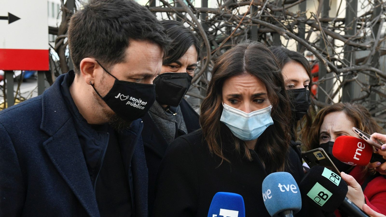 Montero e Iglesias esperan que "se haga justicia" en el caso del presunto acoso a sus hijos