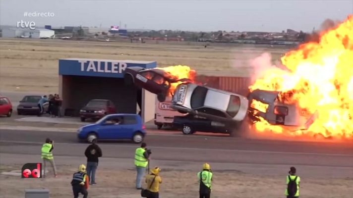 España Directo - Así entrenan los especialistas de cine