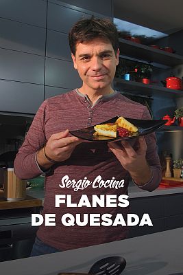 Sergio cocina - Flan de quesada