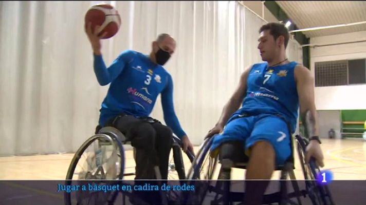 Informatiu Balear - Jugar a bàsquet en cadira de rodes