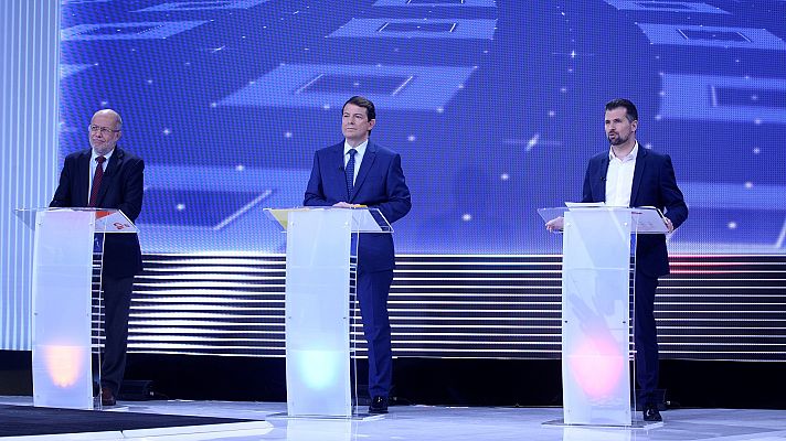 Especiales informativos - Igea (Cs) a Mañueco (PP), sobre un posible pacto con Vox: "¿Qué canción van a cantar sus socios?"