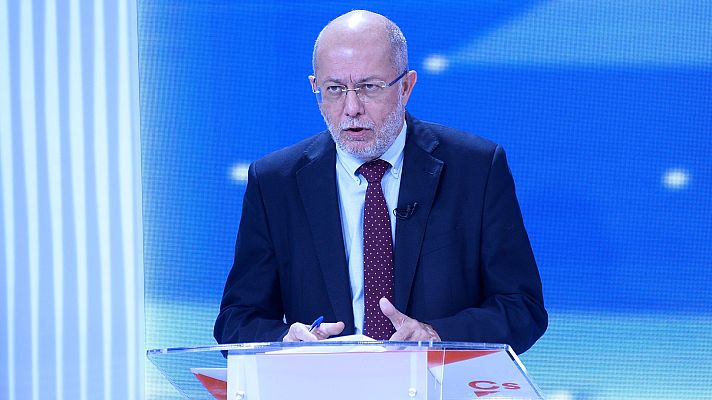 Especiales informativos - Rifirrafe entre Mañueco, Igea y Tudanca por las alusiones a Sánchez y Casado durante la campaña en Castilla y León