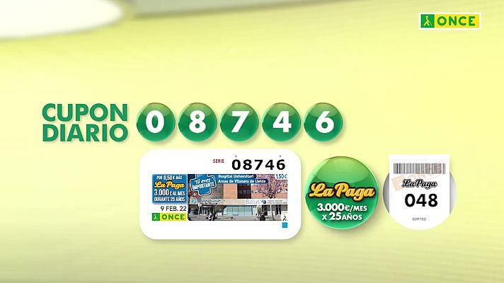 Sorteos ONCE - Sorteo ONCE - 09/02/22
