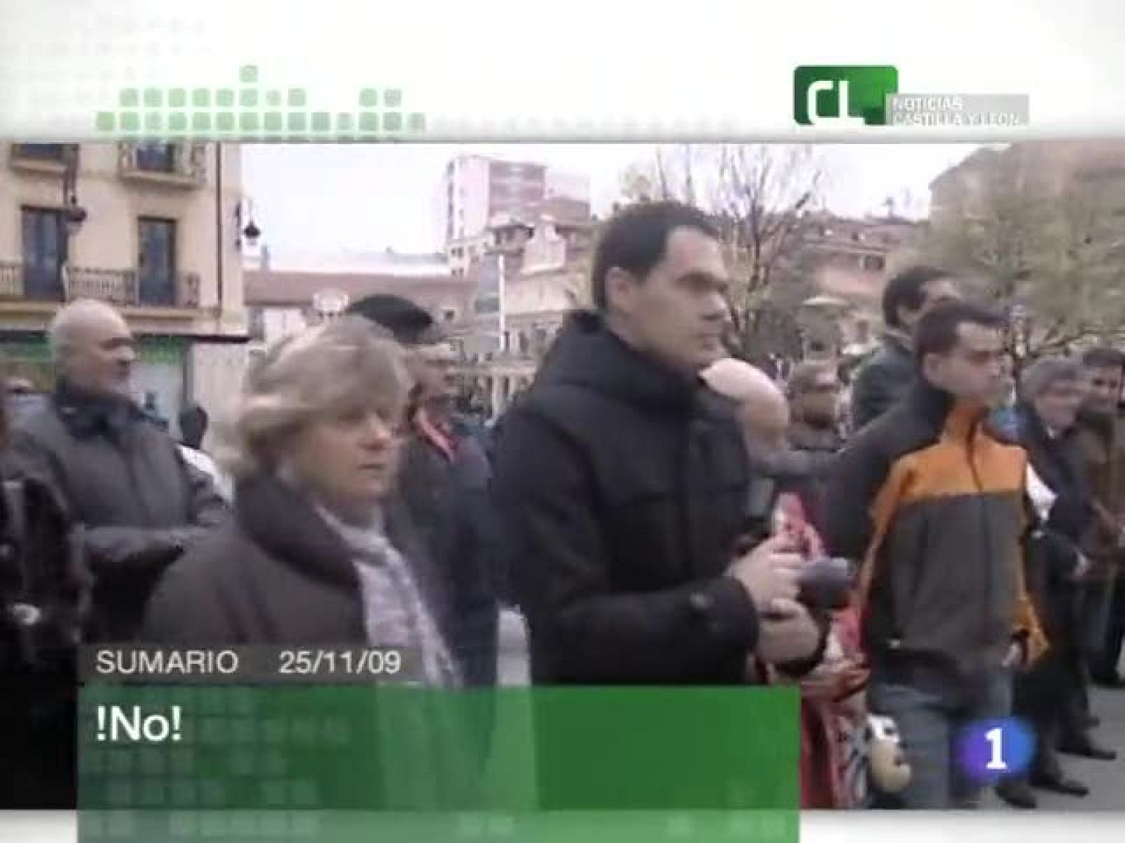 Noticias Castilla y León. Informativo Territorial de Castilla y León. (25/11/09)