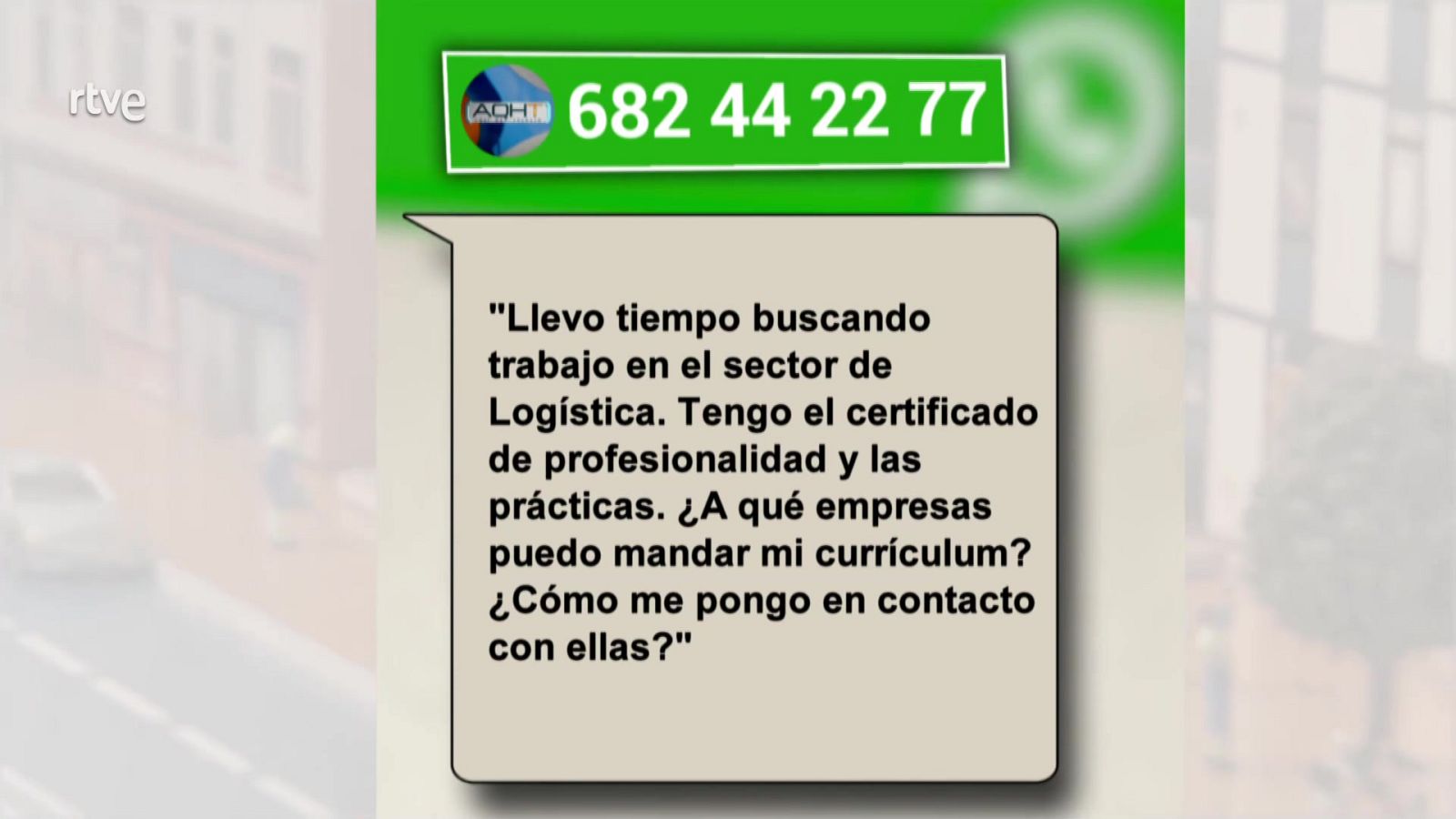 Aquí hay trabajo - Orientación para encontrar empleo en logística - ver ahora