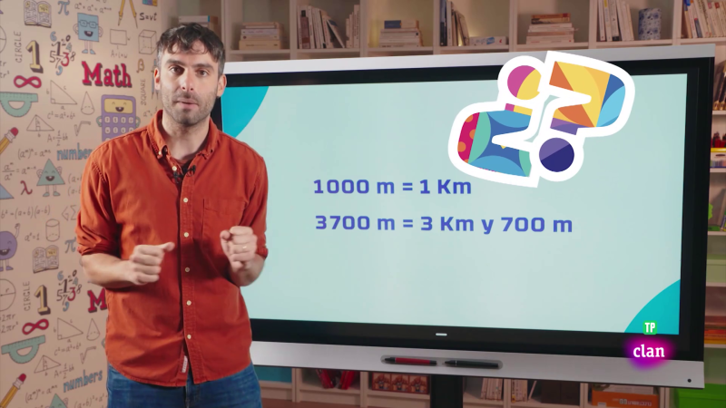 MATEM�TICAS - Conversi�n en km - Aprendemos en Clan | Ver