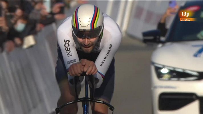 Ciclismo - Filippo Ganna se lleva el prólogo del Tour de la Provenza