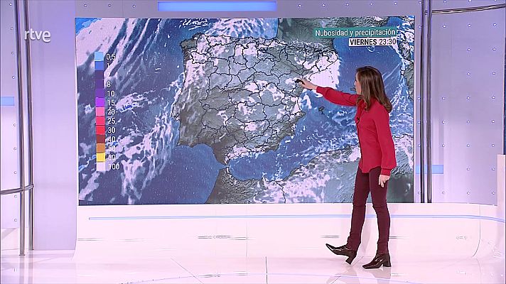 El tiempo - En Galicia y Cantábrico occidental donde se esperan algunas lluvias y chubascos