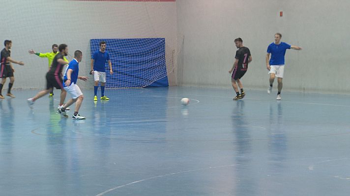 Telenavarra - Jóvenes con parálisis cerebral integran un equipo de fútbol sala
