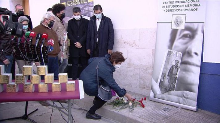 Universo UNED - Stolpersteine en Ciudad Real