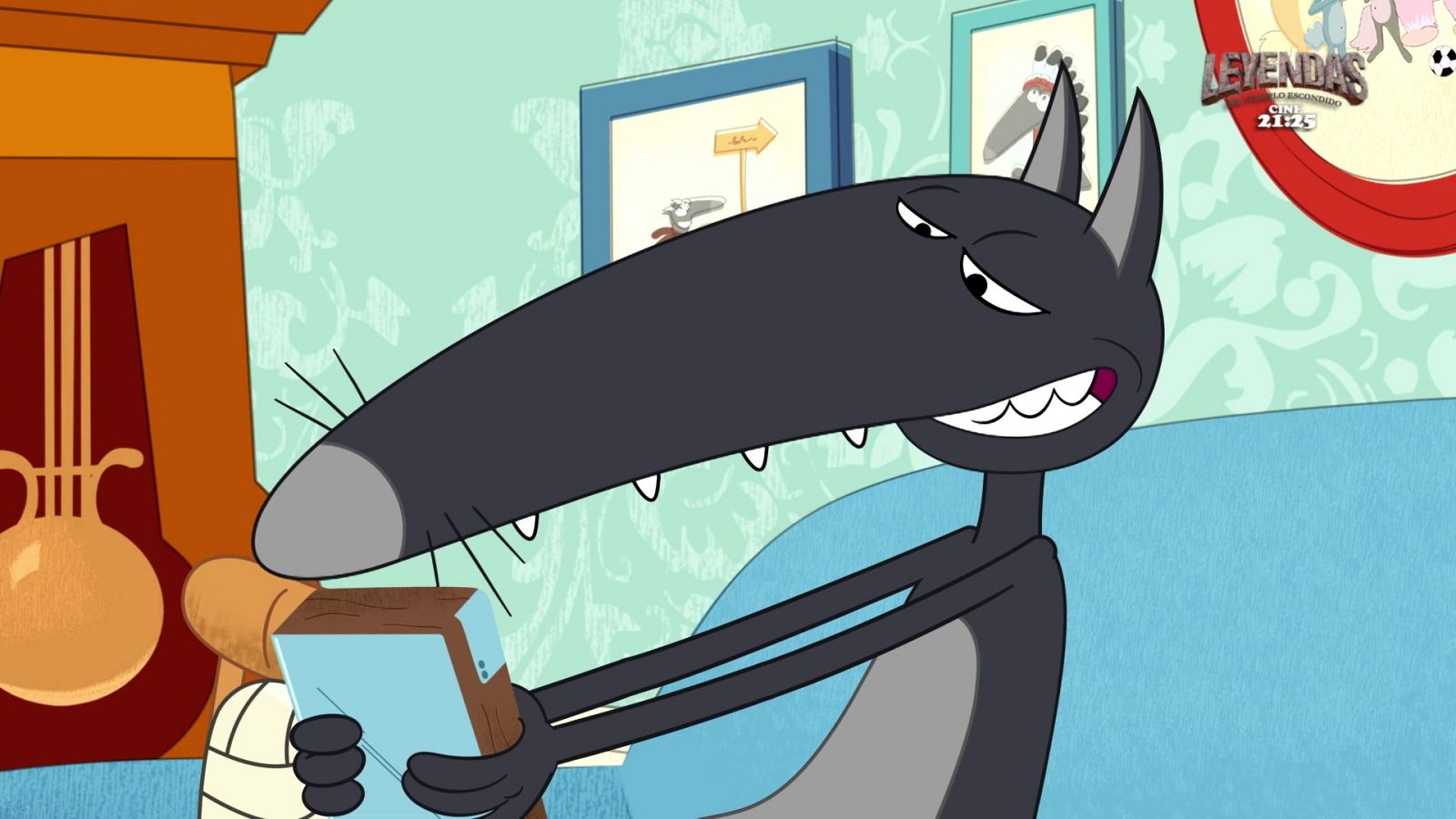 El lobo que quería jugar a la consola - Lobo | Ver