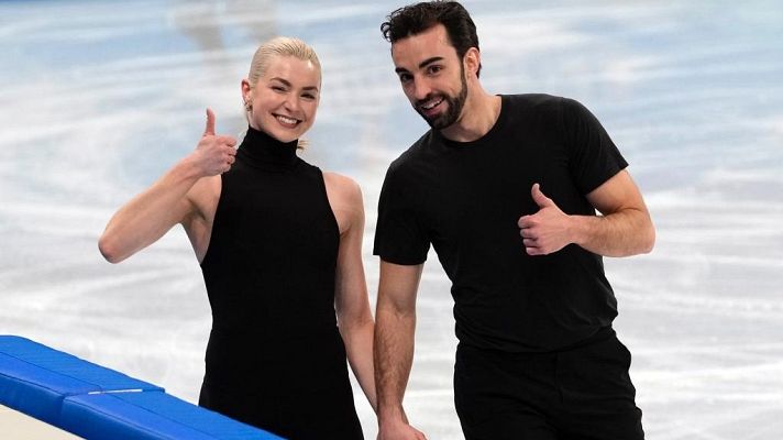 Patinaje sobre hielo - Adriá Díaz: "Creemos posible conseguir un diploma olímpico"