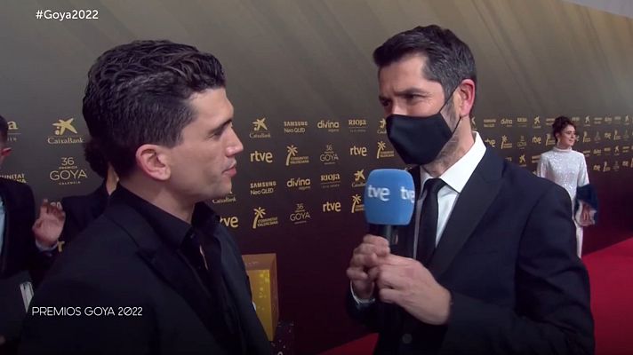 Premios Goya - Jaime Lorente: "Mi vocación empezó en el colegio"