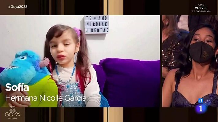 Premios Goya - Las familias sorprenden a las nominadas a mejor actriz revelación en los Goya 2022