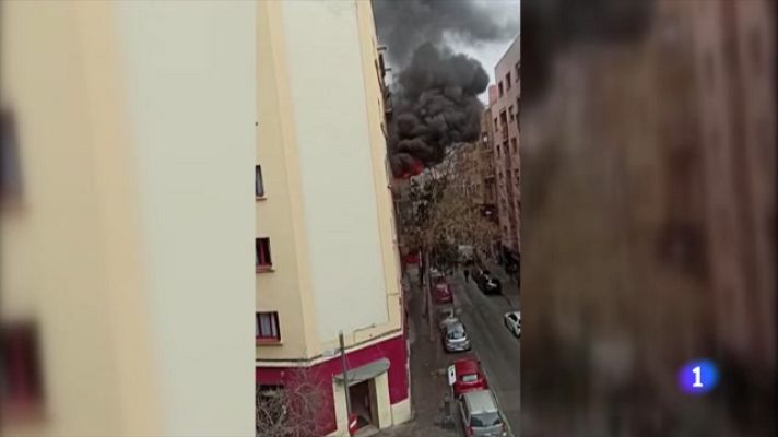 L'Informatiu - Mor un dels ferits i els bombers tanquen l'hotel
