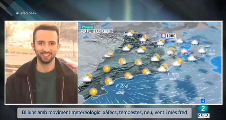 El temps - Dilluns de moviment meteorològic