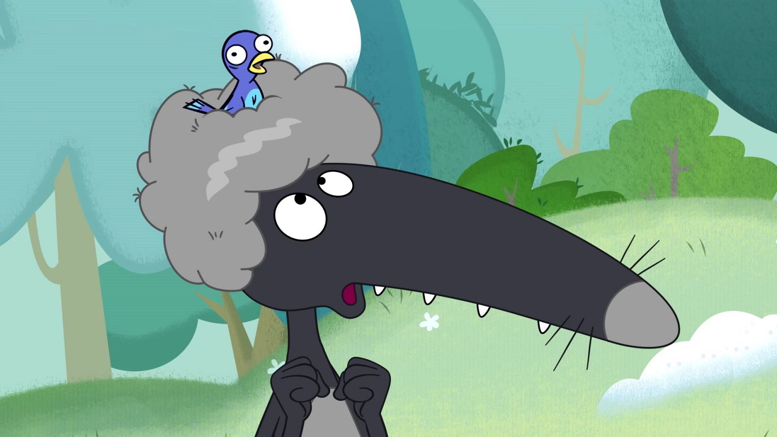 El lobo que quería tener el pelo rizado - Lobo | Ver