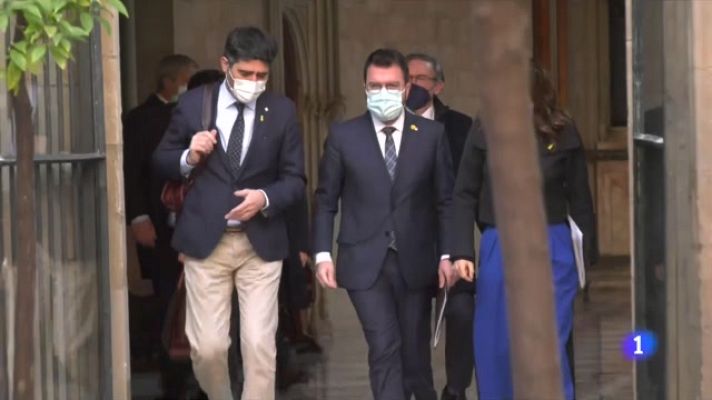 L'Informatiu - Malestar i retrets de JxCat i la CUP per la conferència de Pere Aragonés